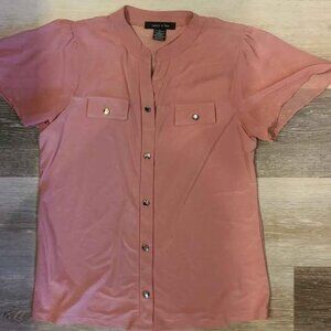 L Blush Colored Blouse